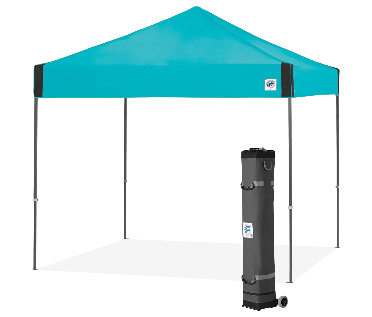 E-Z UP Grey Frame Pyramid™ 10' x 10' Canopy