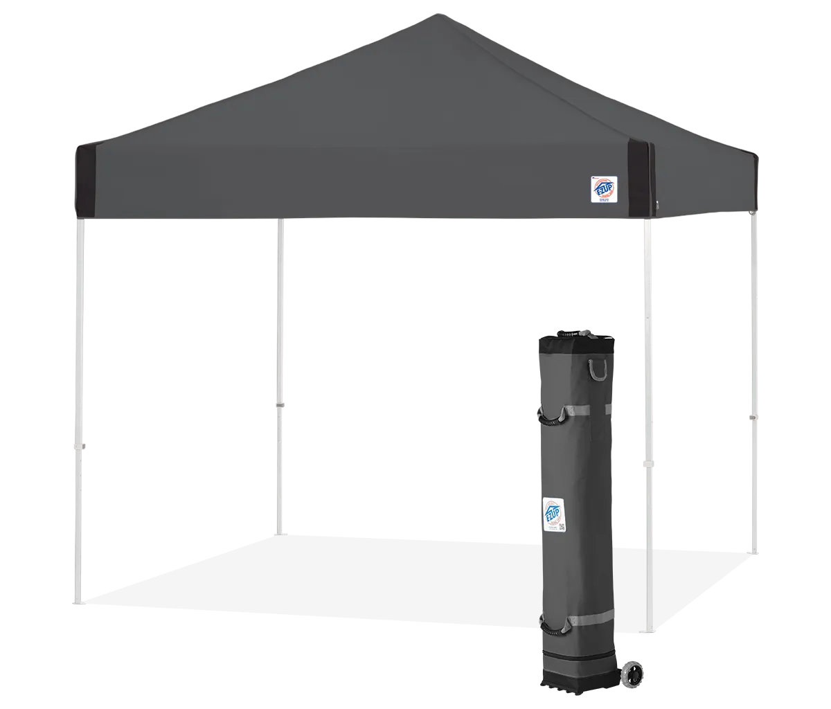 E-Z UP Grey Frame Pyramid™ 10' x 10' Canopy