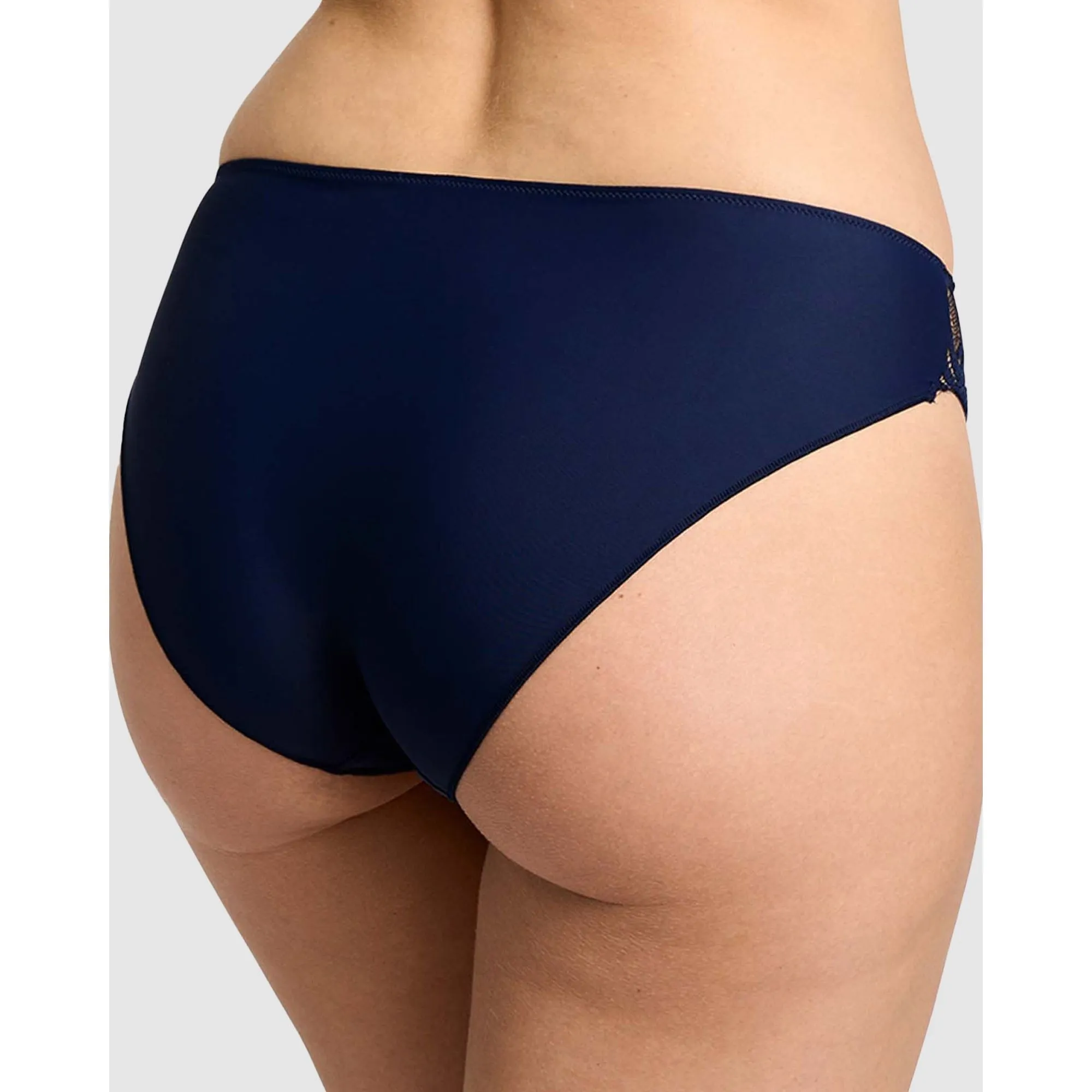 Elise Microfibre and Lace Hipster Brief
