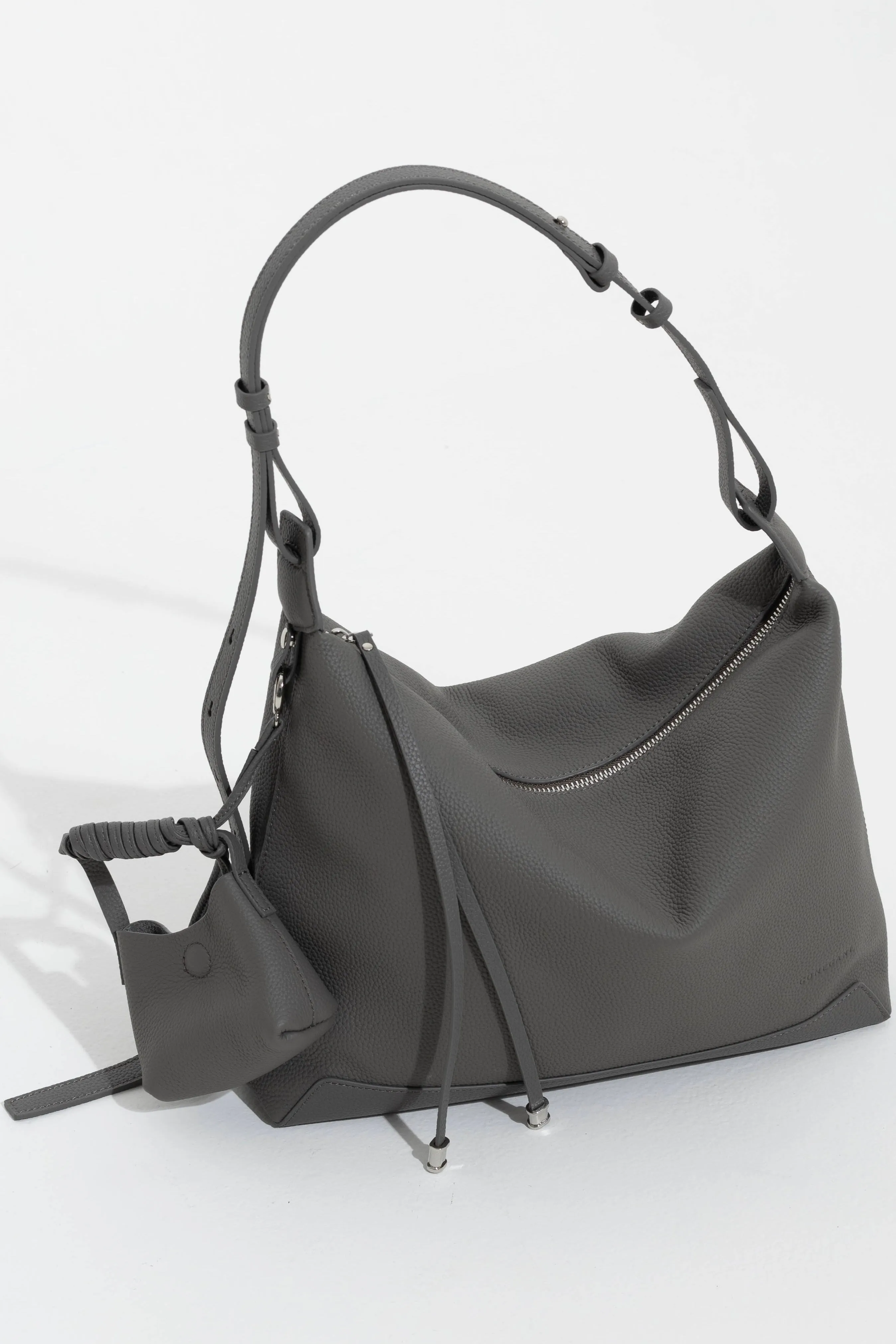 Eva Shoulder Bag - Natural - Tas Bahu Wanita Bahan Real Leather