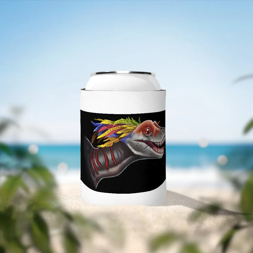 Feathered Raptor Can Cooler Sleeve
