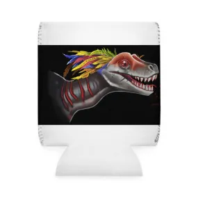 Feathered Raptor Can Cooler Sleeve