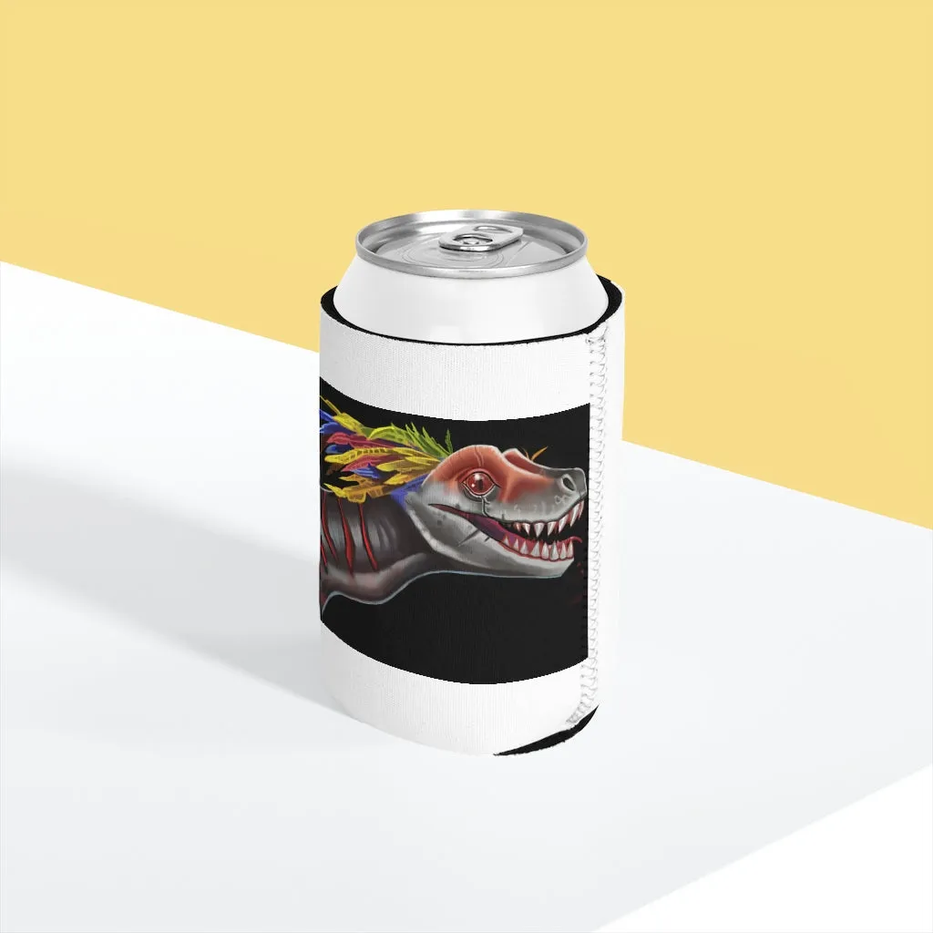 Feathered Raptor Can Cooler Sleeve