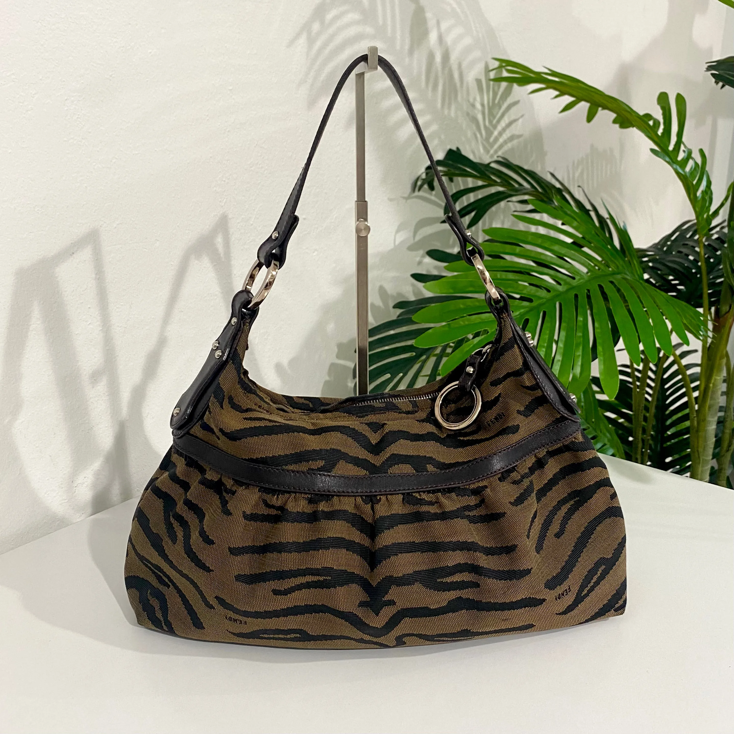 Fendi Tiger Stripe Chef Bag