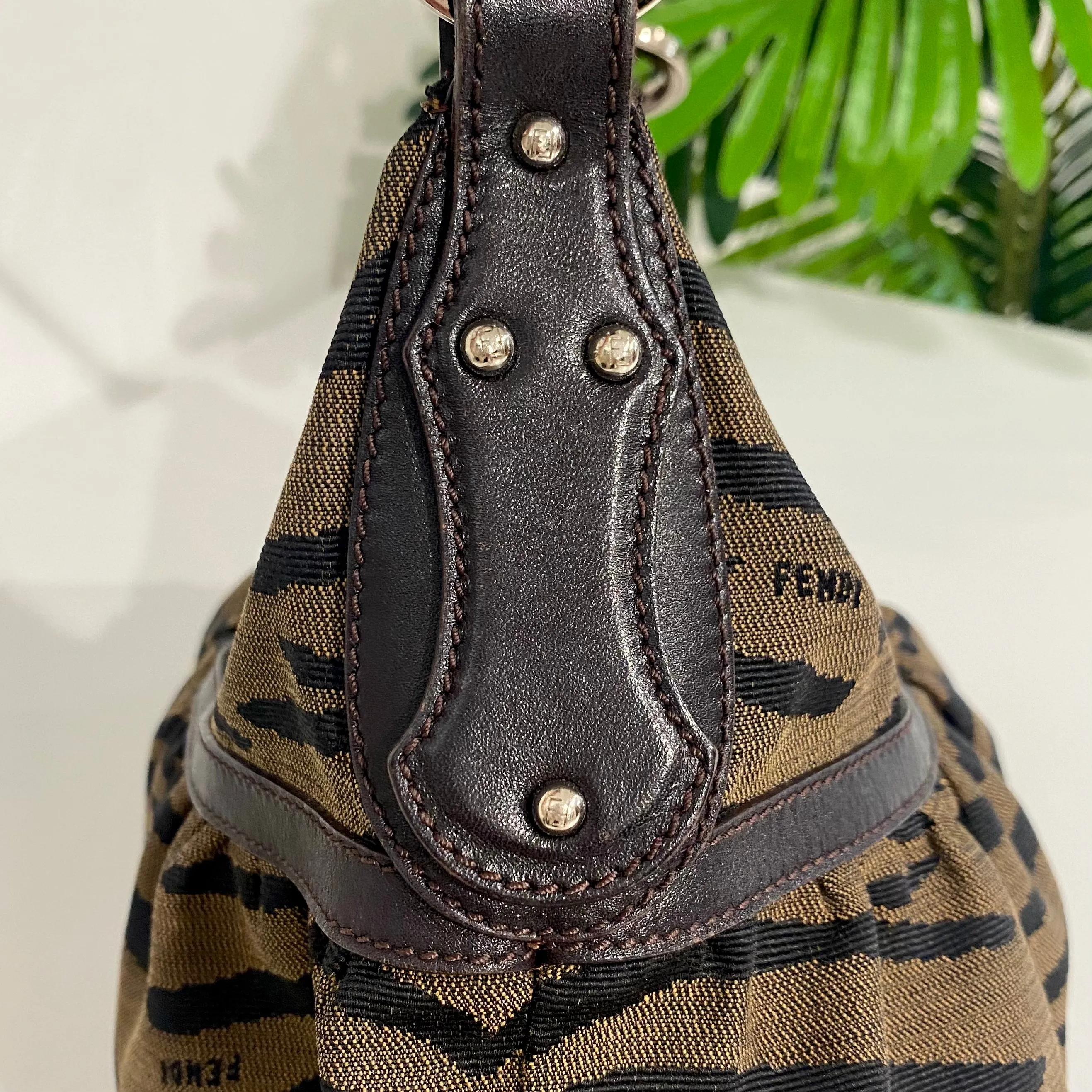 Fendi Tiger Stripe Chef Bag