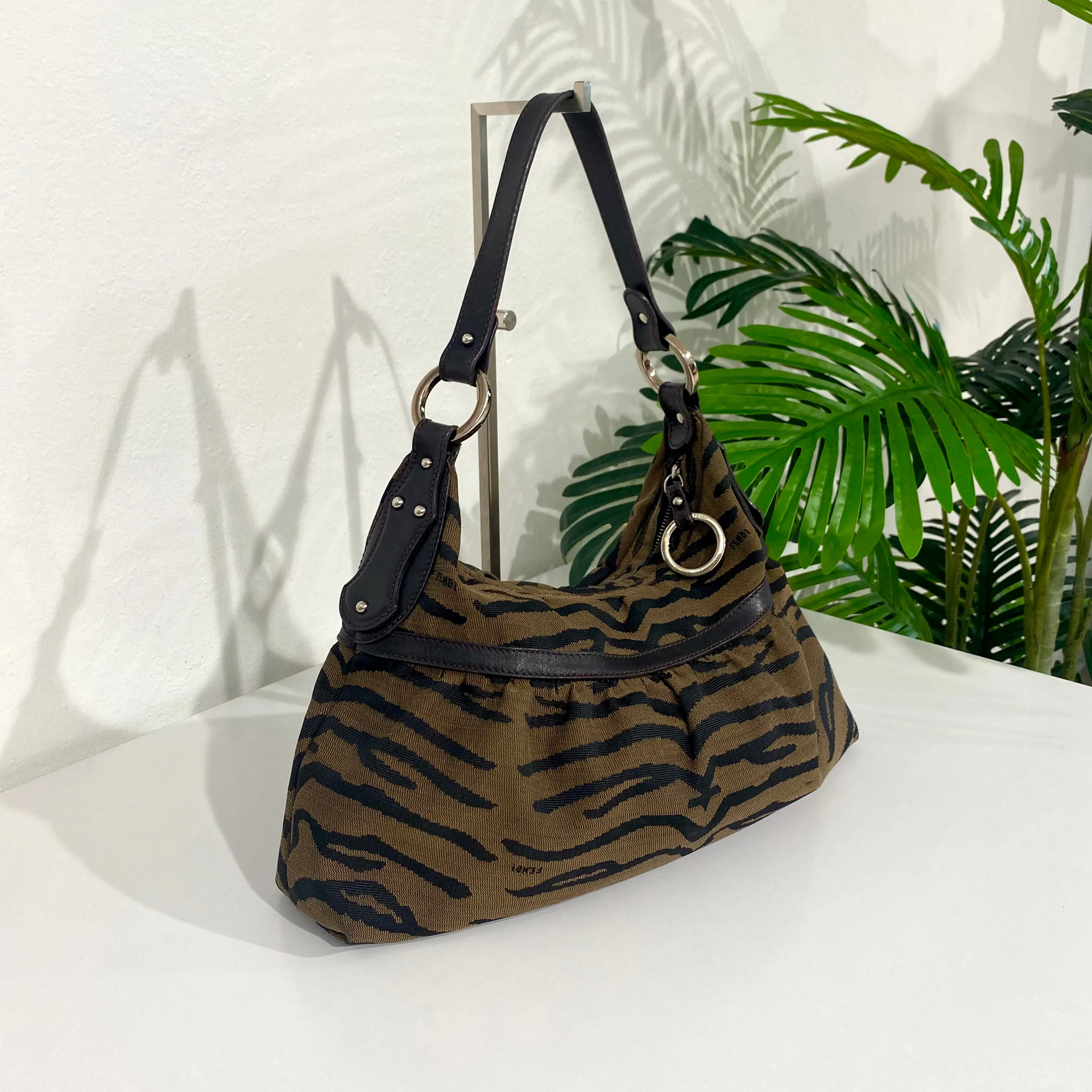 Fendi Tiger Stripe Chef Bag