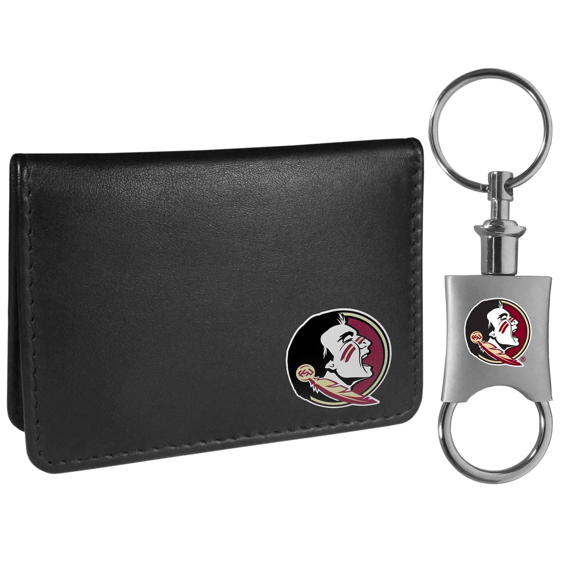 Florida St. Seminoles Weekend Bi-fold Wallet & Valet Key Chain