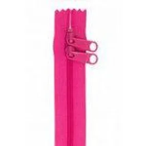 Handbag zipper 40" Raspberry
