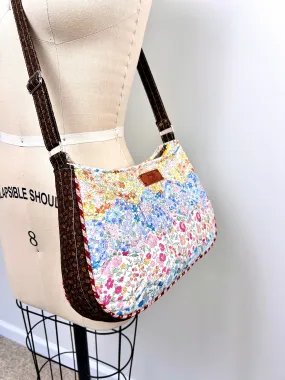 Hexagon Patchwork Shoulder Bag