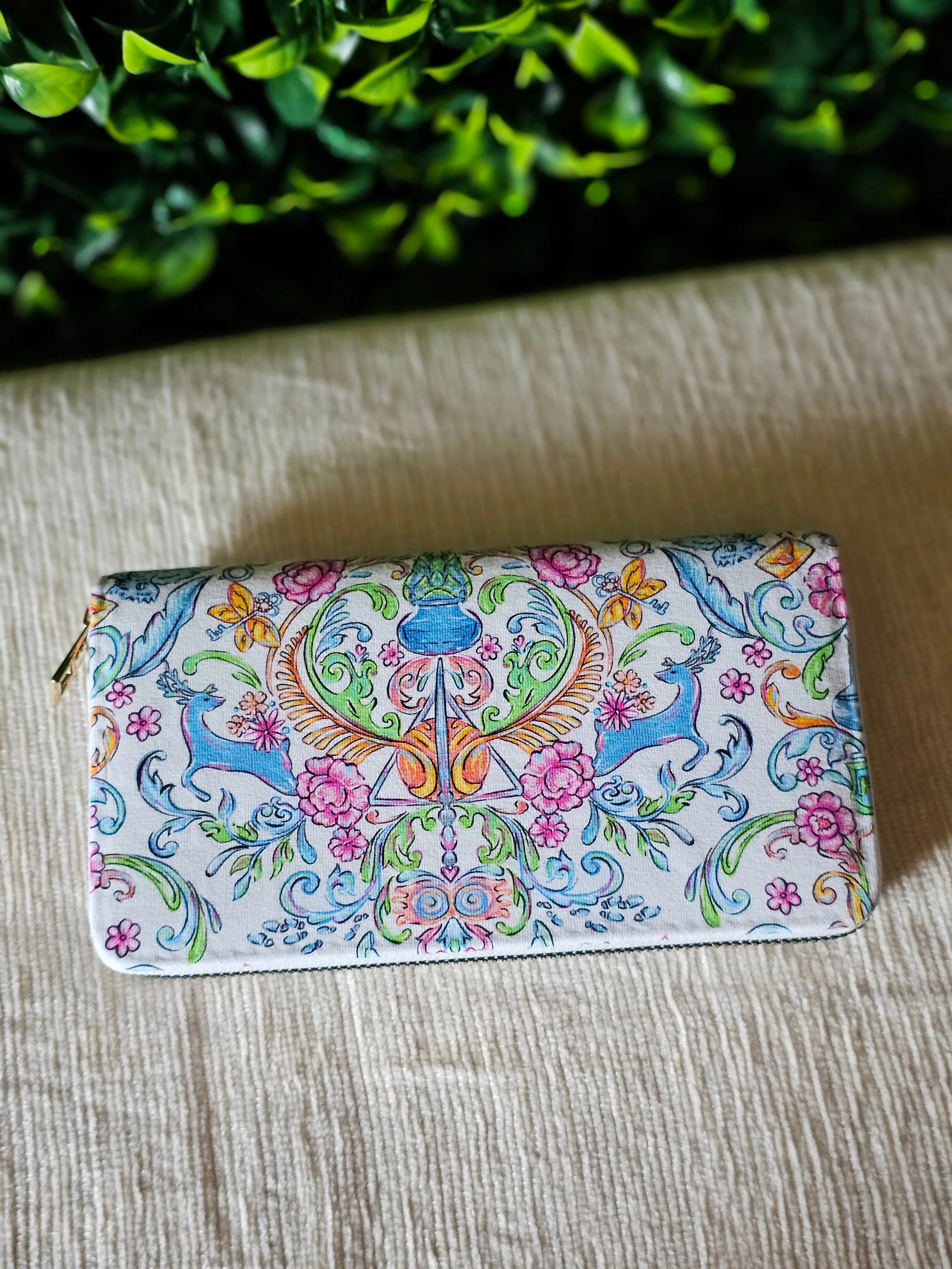 Hp damask wallet