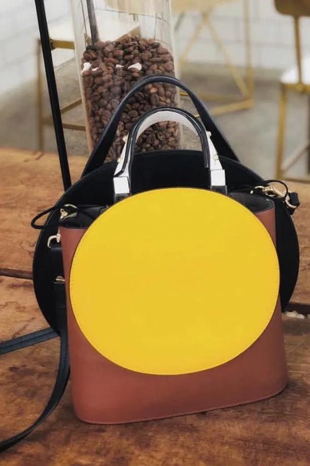 Incomplete | Brown Circle Bag