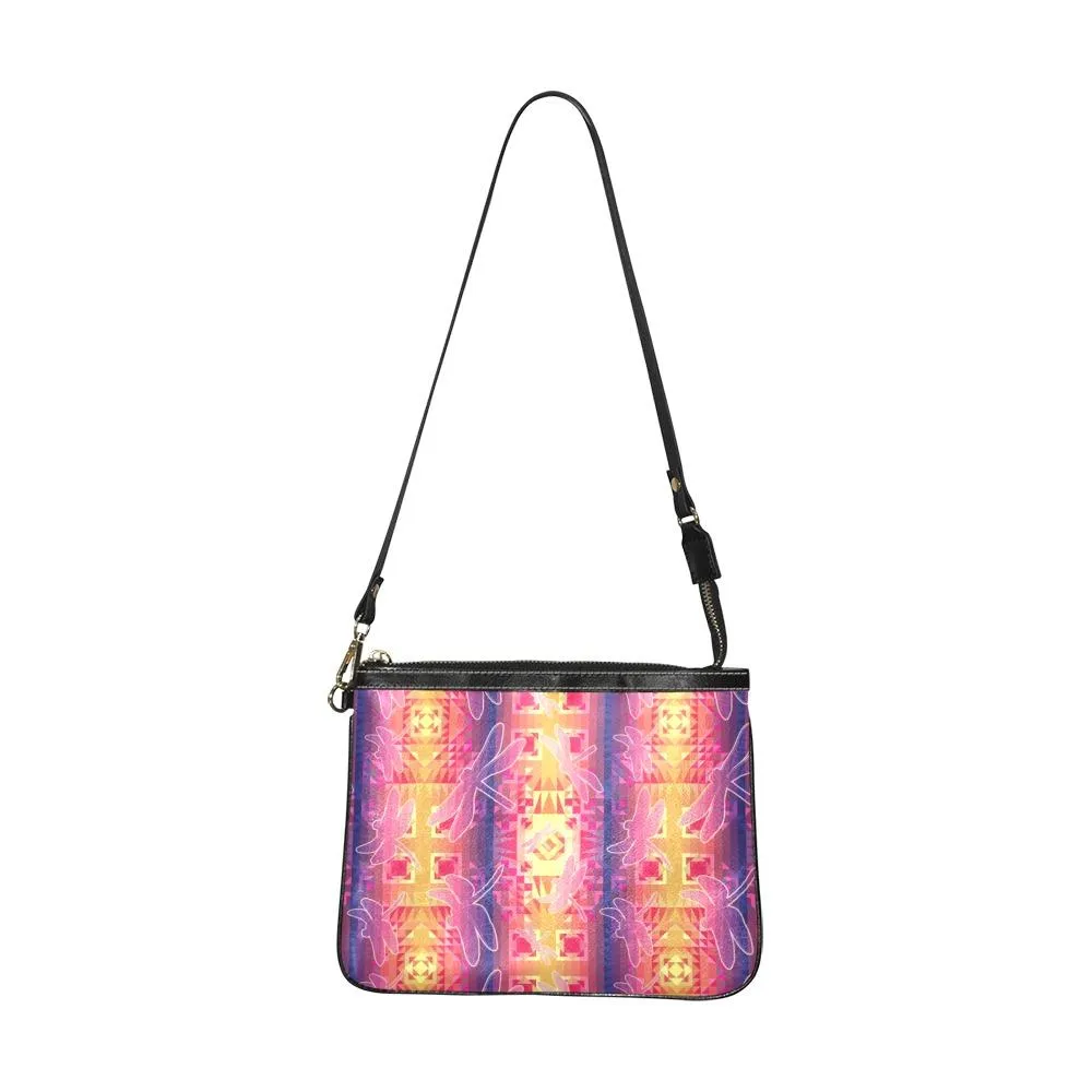 Kaleidoscope Dragonfly Small Shoulder Bag