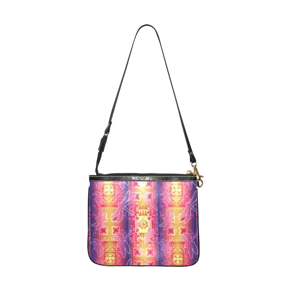 Kaleidoscope Dragonfly Small Shoulder Bag