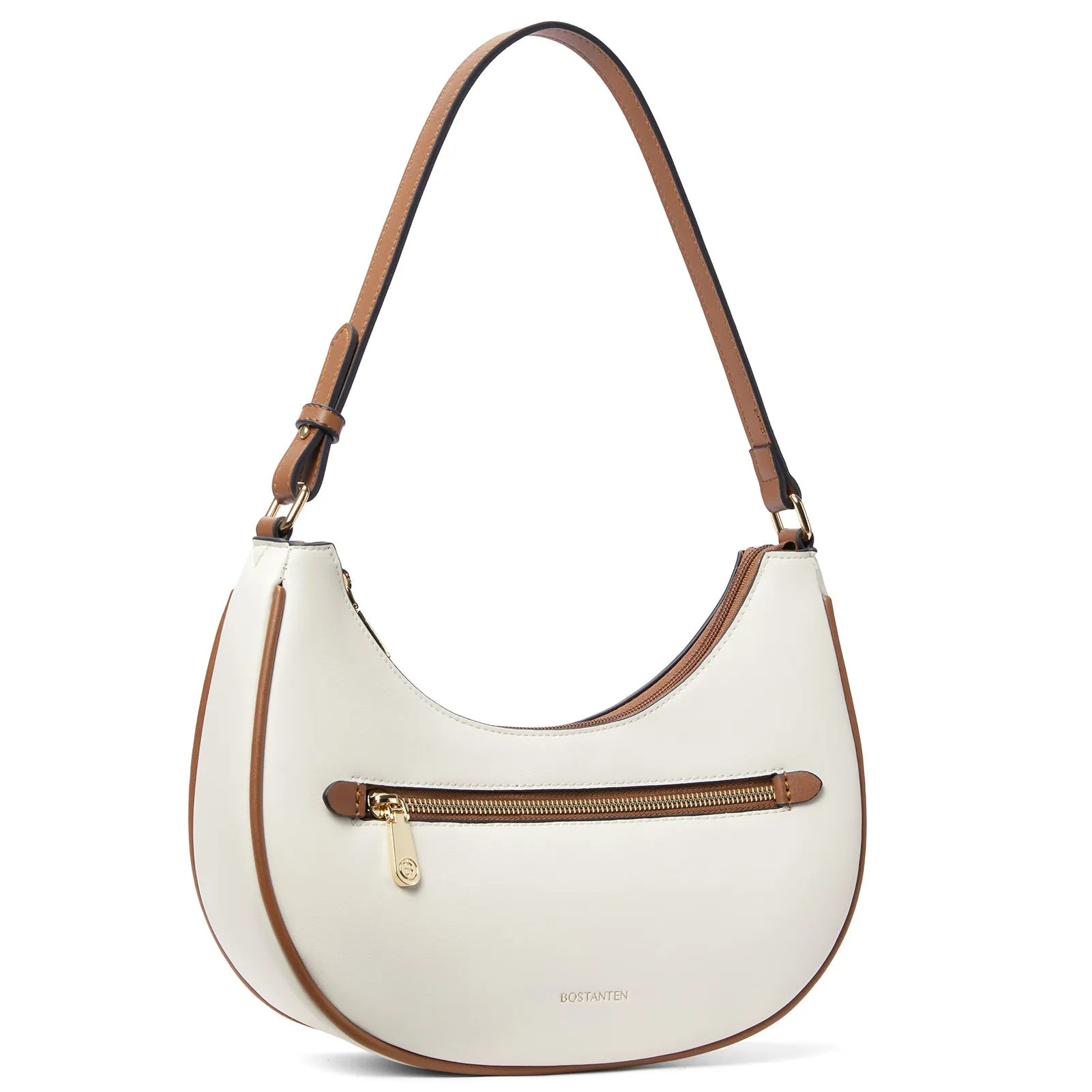 Kweli Crescent Shoulder Bag with Zip Pocket
