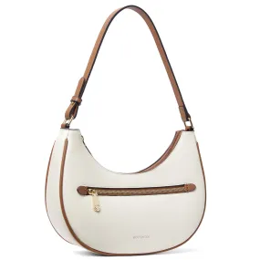 Kweli Crescent Shoulder Bag with Zip Pocket