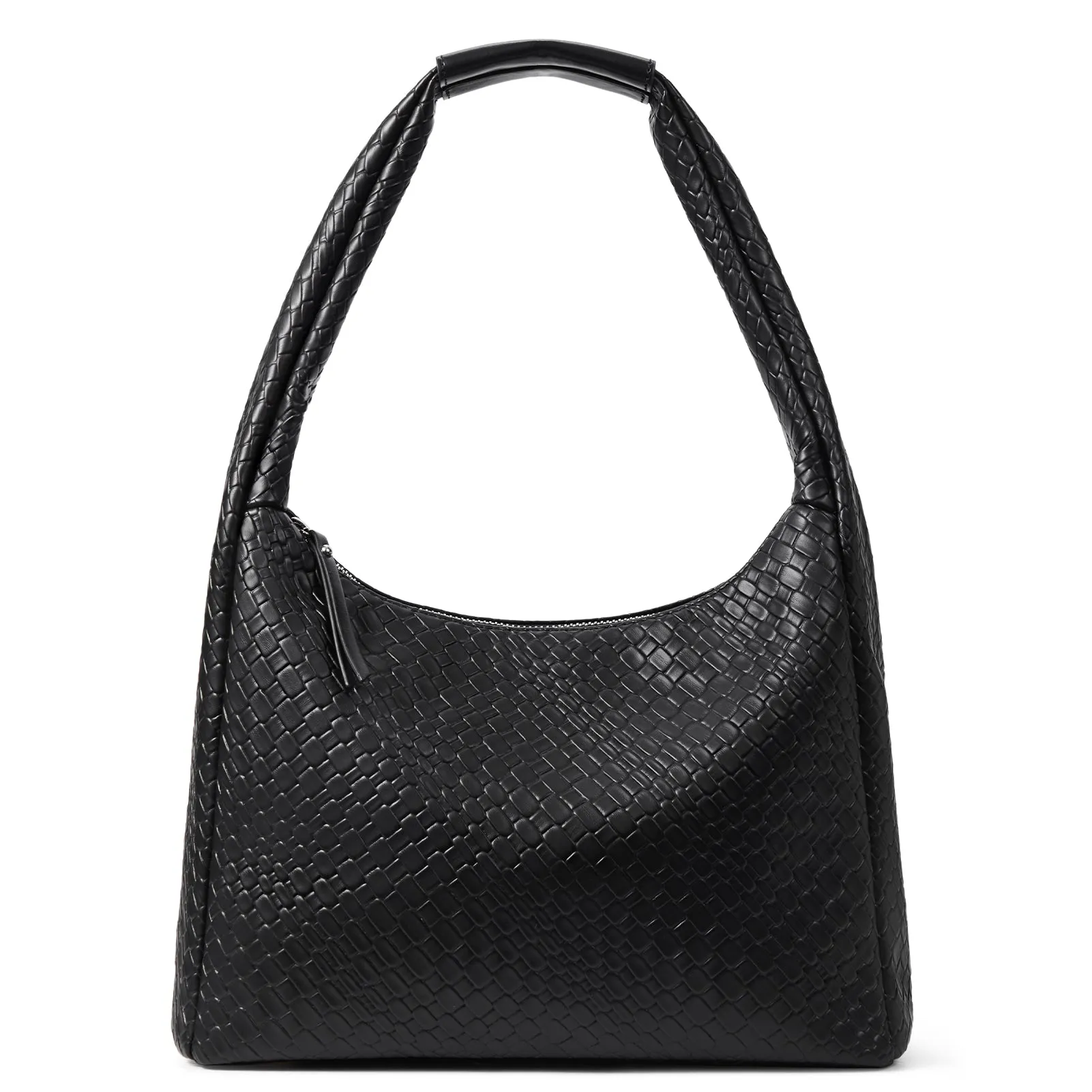 KWELI Croc Structured Curved Hobo Handbags