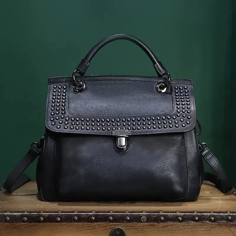 Ladies Small Leather Shoulder Bag Genuine Leather Crossbody Bags