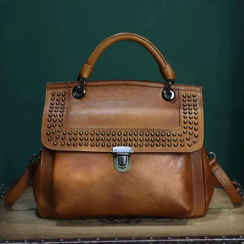 Ladies Small Leather Shoulder Bag Genuine Leather Crossbody Bags