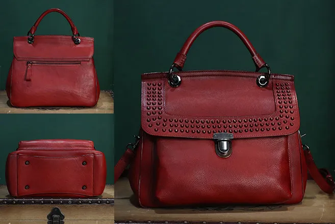 Ladies Small Leather Shoulder Bag Genuine Leather Crossbody Bags