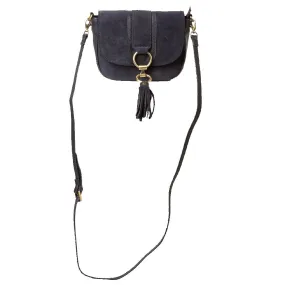 Ladies Suede Cross-Body Bag
