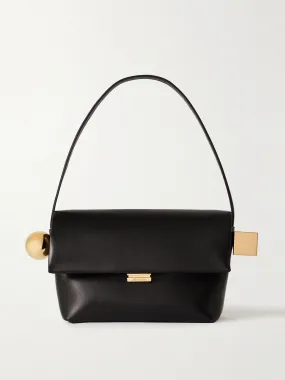 Le Rond Carre embellished leather shoulder bag