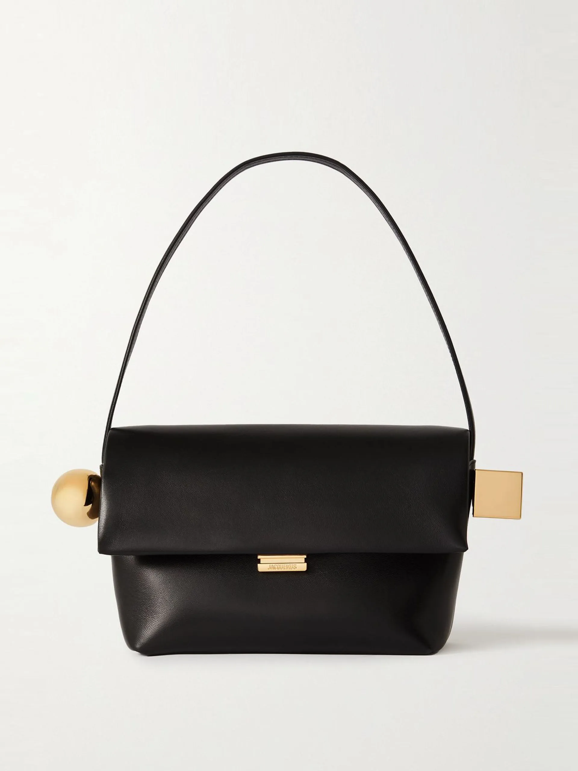 Le Rond Carre embellished leather shoulder bag
