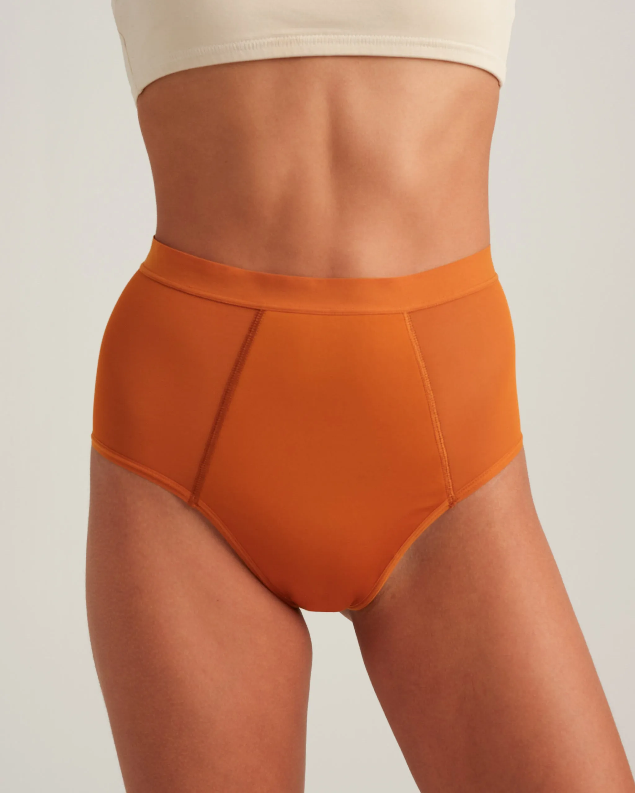 Leakproof French Cut High Waist Full Gusset