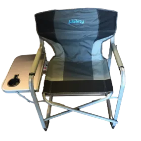 Liberty Directors Folding Camping Chair -  Grey