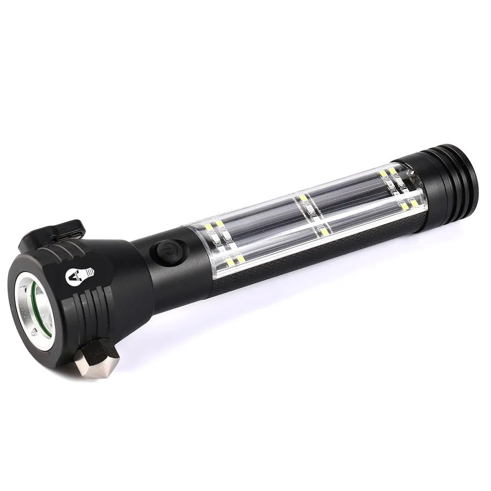 Lifesaver 2 - Multi-functional Emergency COB LED Safety Tool Flashlight