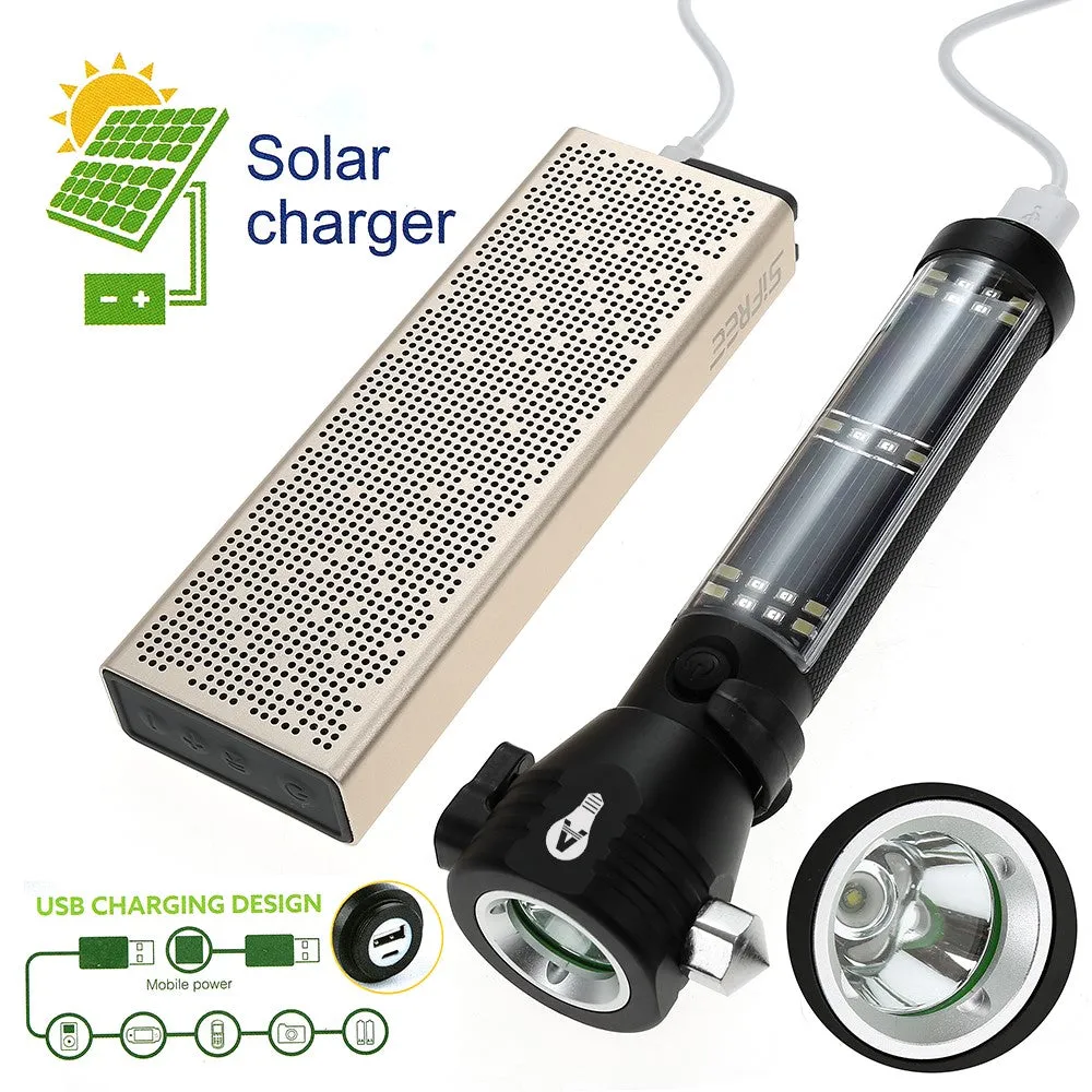 Lifesaver 2 - Multi-functional Emergency COB LED Safety Tool Flashlight