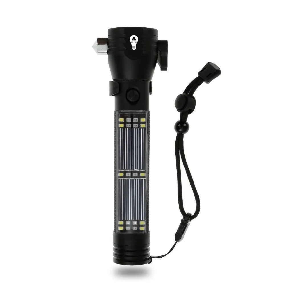 Lifesaver 2 - Multi-functional Emergency COB LED Safety Tool Flashlight