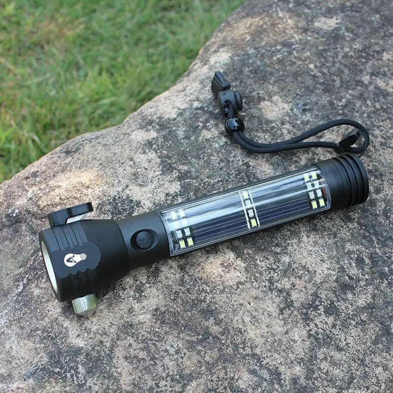 Lifesaver 2 - Multi-functional Emergency COB LED Safety Tool Flashlight
