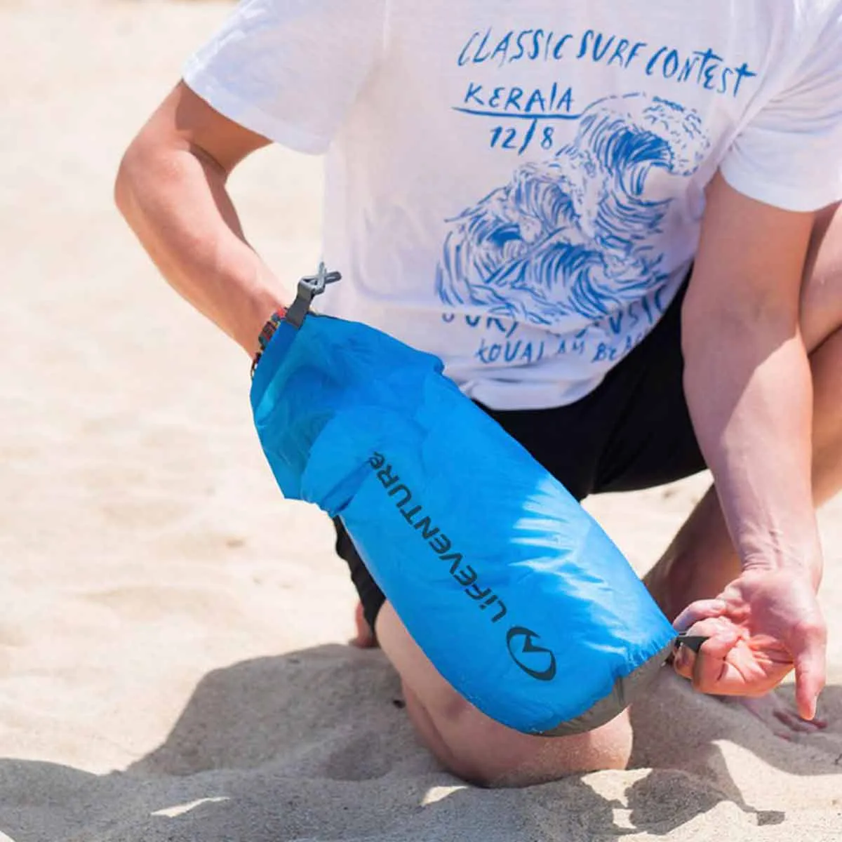 Lifeventure Ultralight 5L Dry Bag Blue