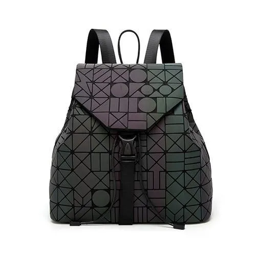Luminous Geometric Backpack