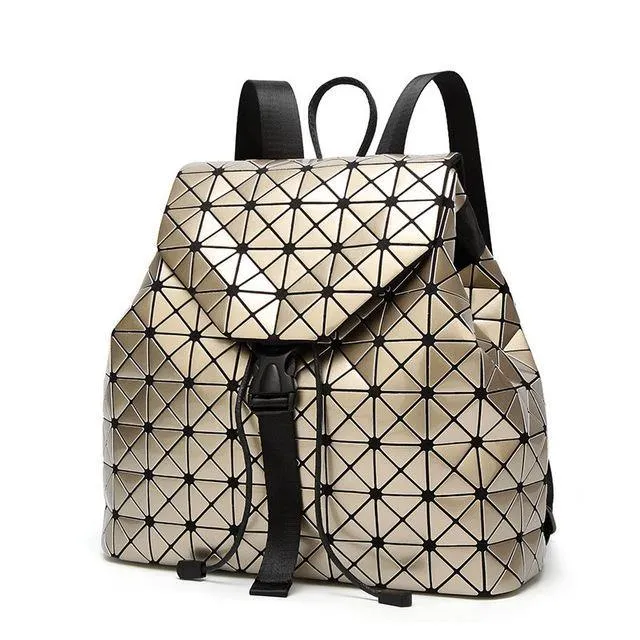 Luminous Geometric Backpack