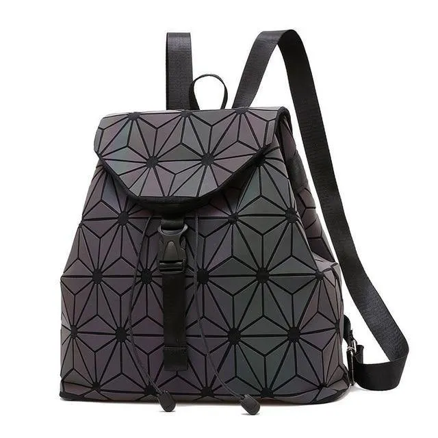 Luminous Geometric Backpack