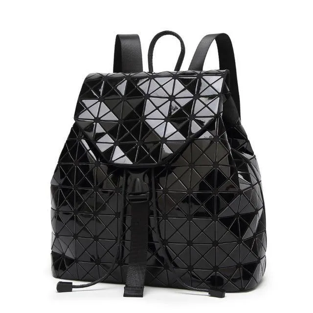 Luminous Geometric Backpack