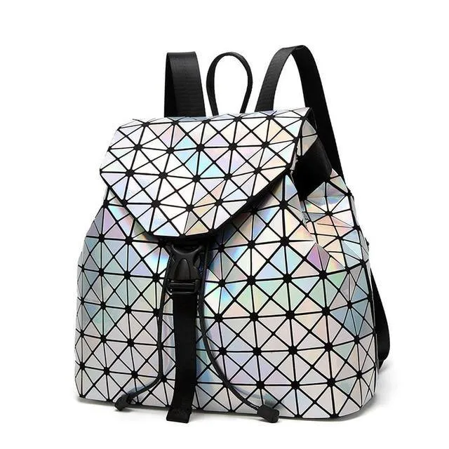 Luminous Geometric Backpack