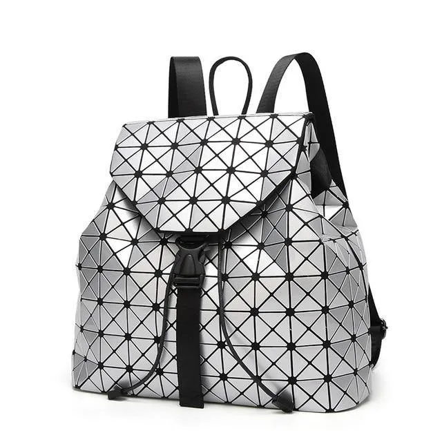Luminous Geometric Backpack