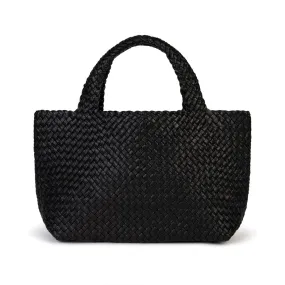 Lusso: Black Woven Leather Handbag - Pre-Order (Dispatch w/c 20/01)