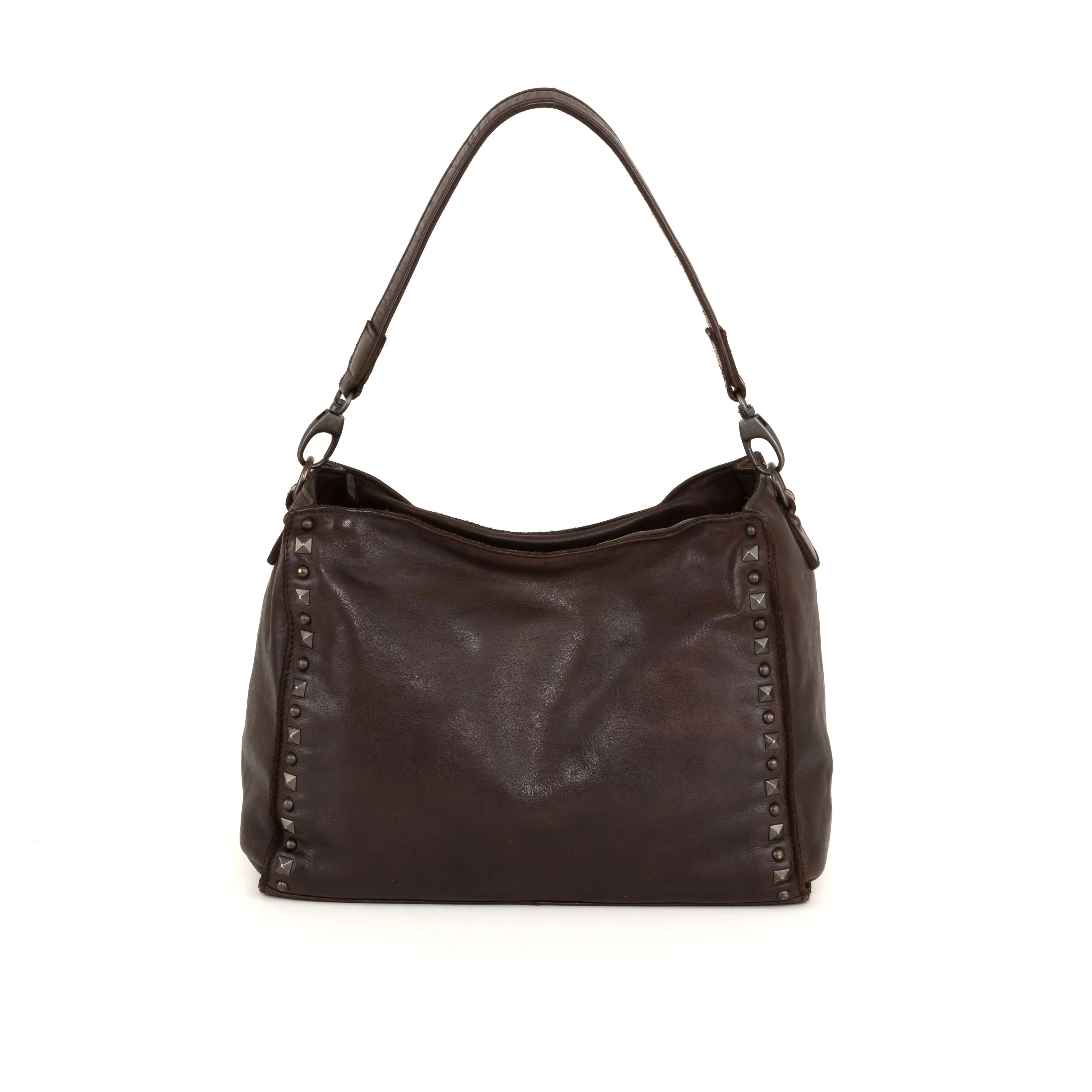 Marla Vintage Mud Leather Shoulder Bag