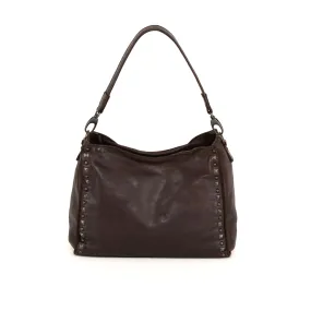 Marla Vintage Mud Leather Shoulder Bag