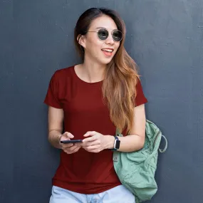 Maroon Top