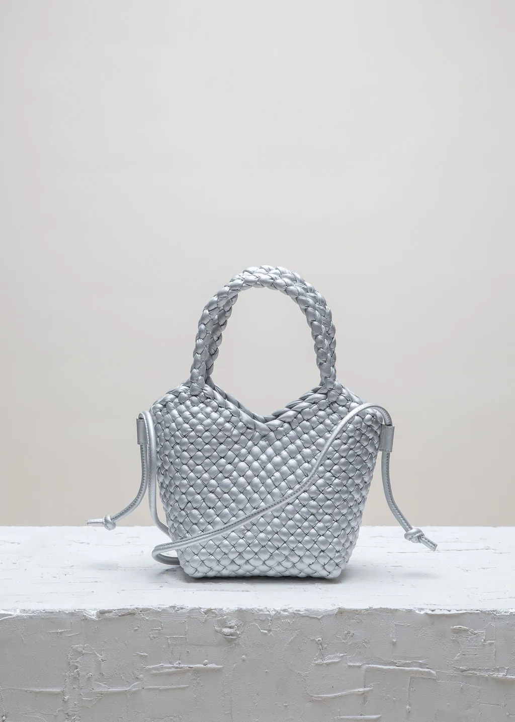 Maya Silver Cross-body bag