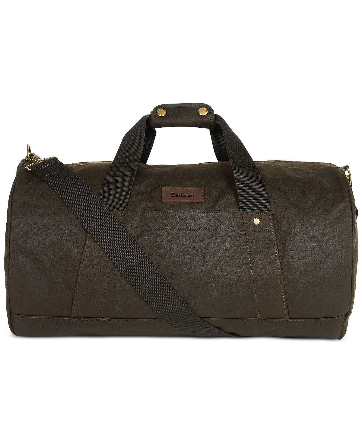 Men's Explorer Barbour Waxed Duffel Bag