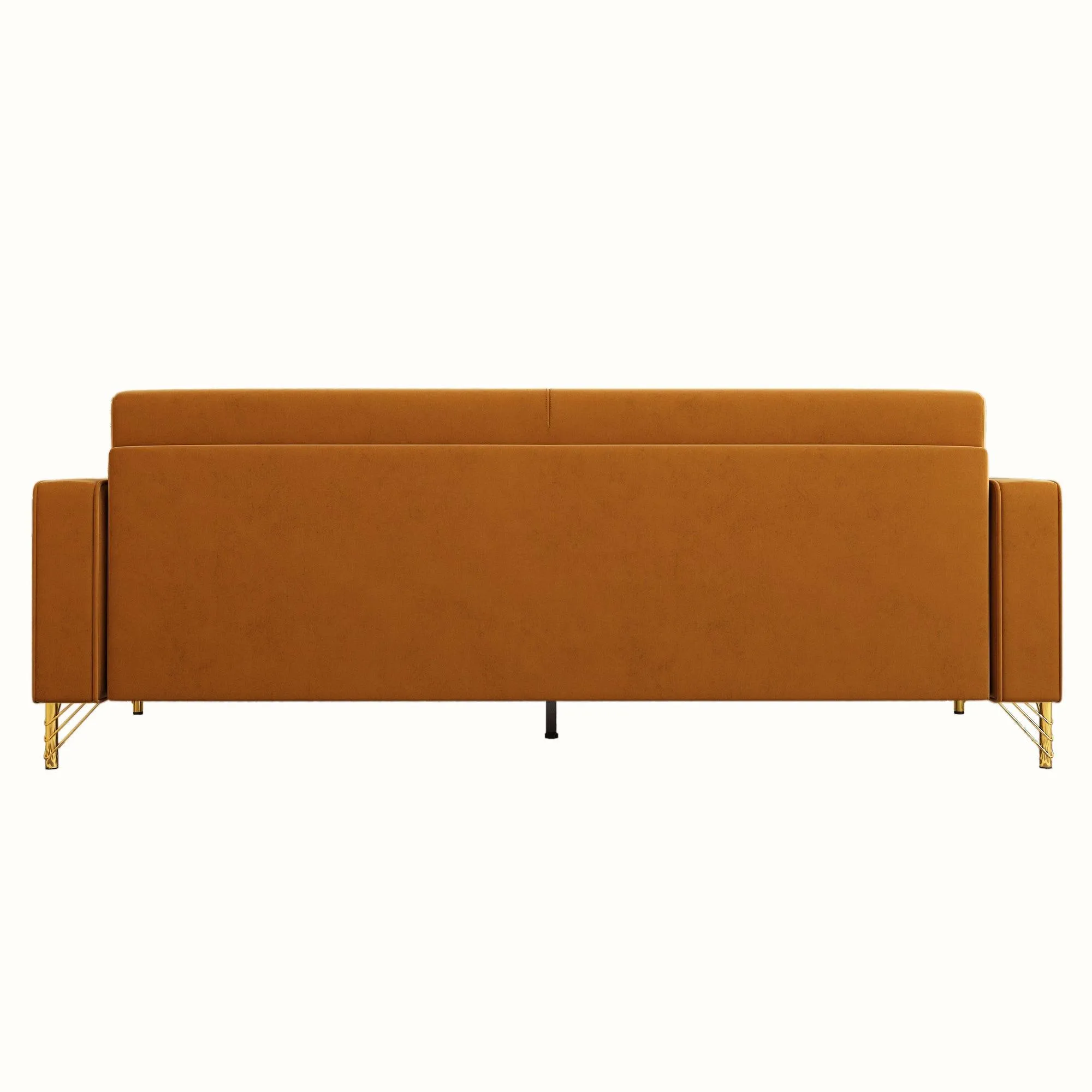 Modern Loveseat Sofa with Pillows