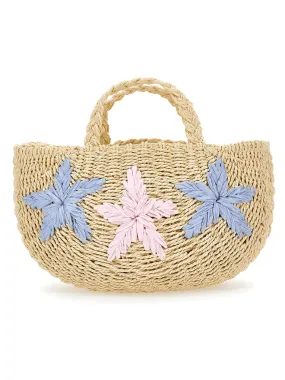 Monnalisa Straw bag for girl-19C066