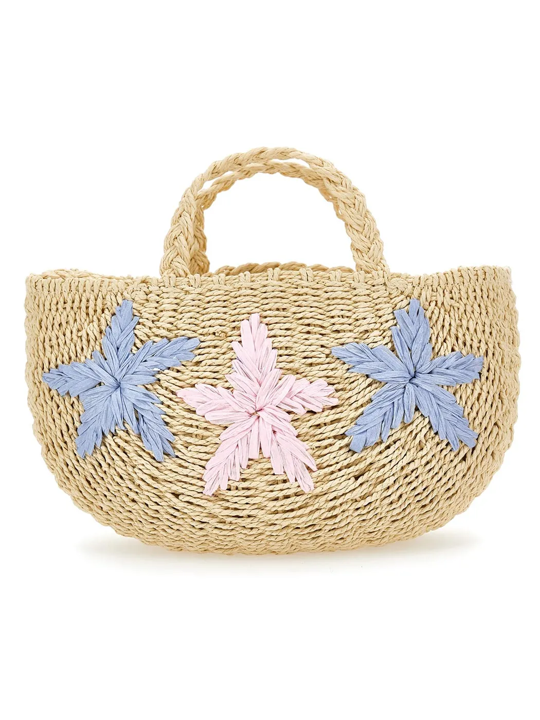Monnalisa Straw bag for girl-19C066