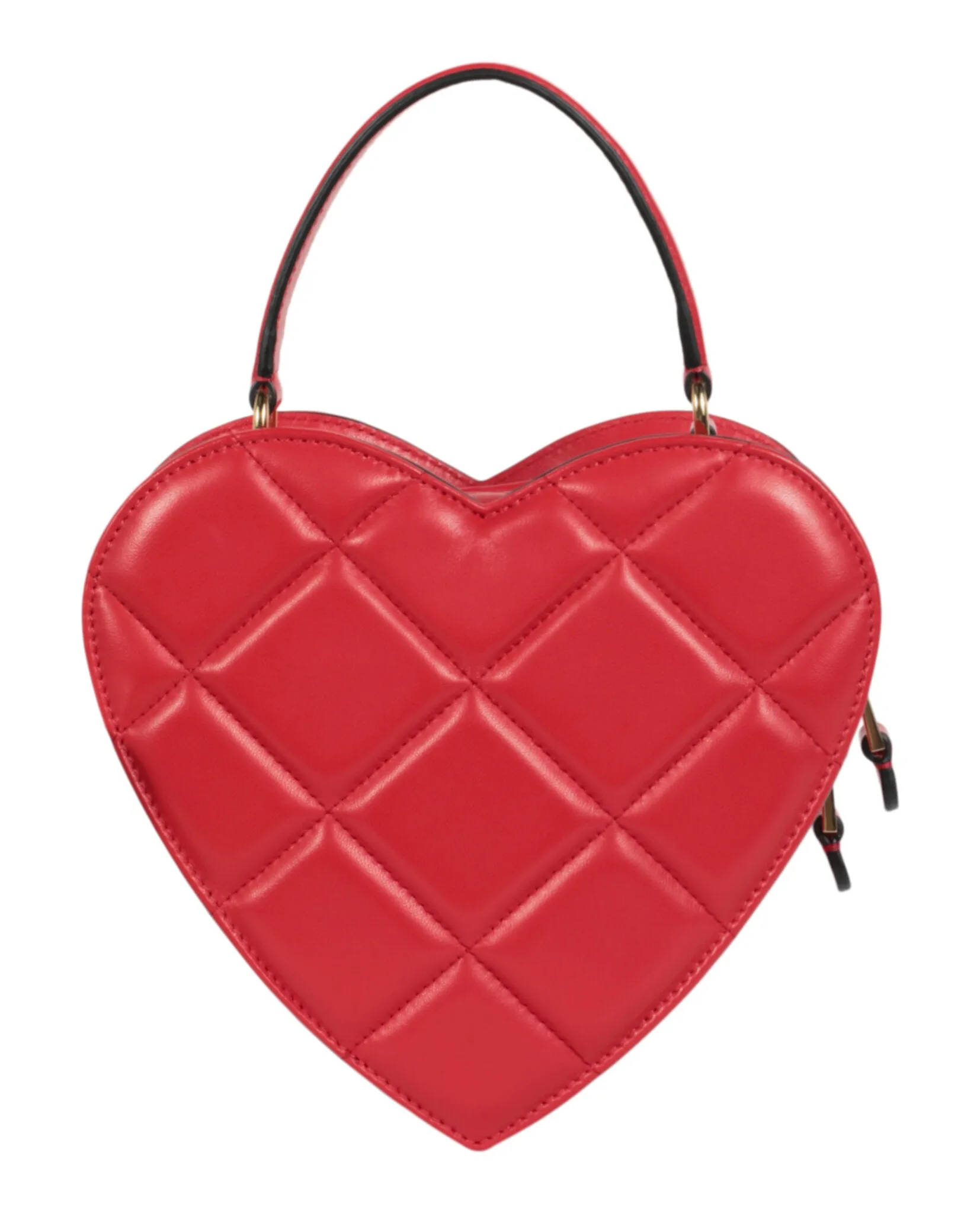 Moschino Heart Shaped Quilted Shoulder Bag