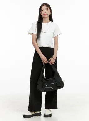 Multi-Pocketed Shoulder Bag OG419
